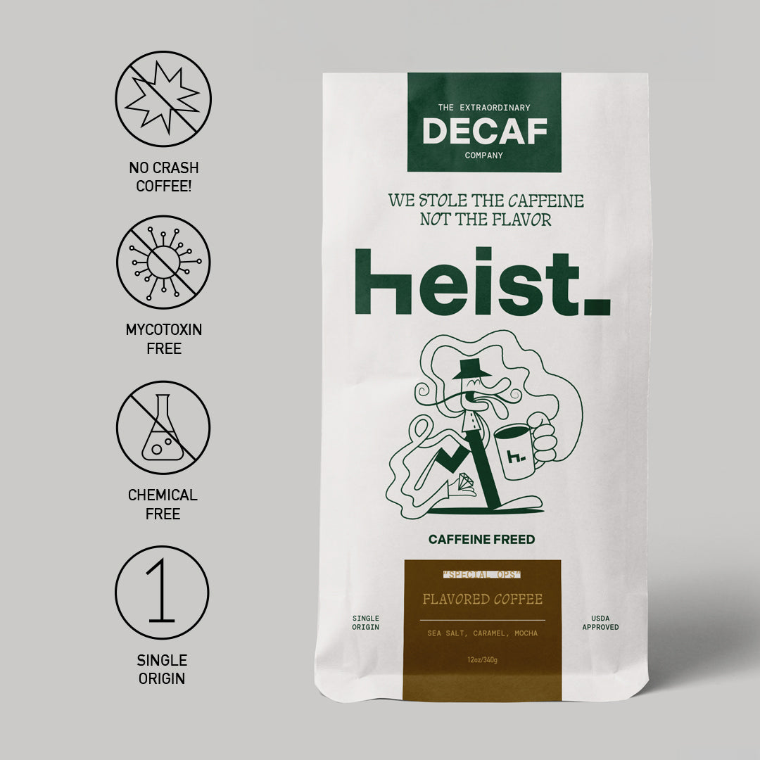 Heist Decaf Coffee