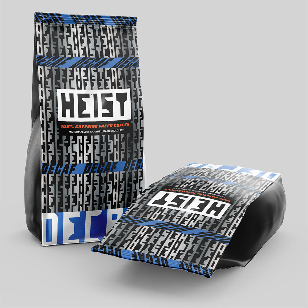 Heist Decaf Coffee Bag 12oz