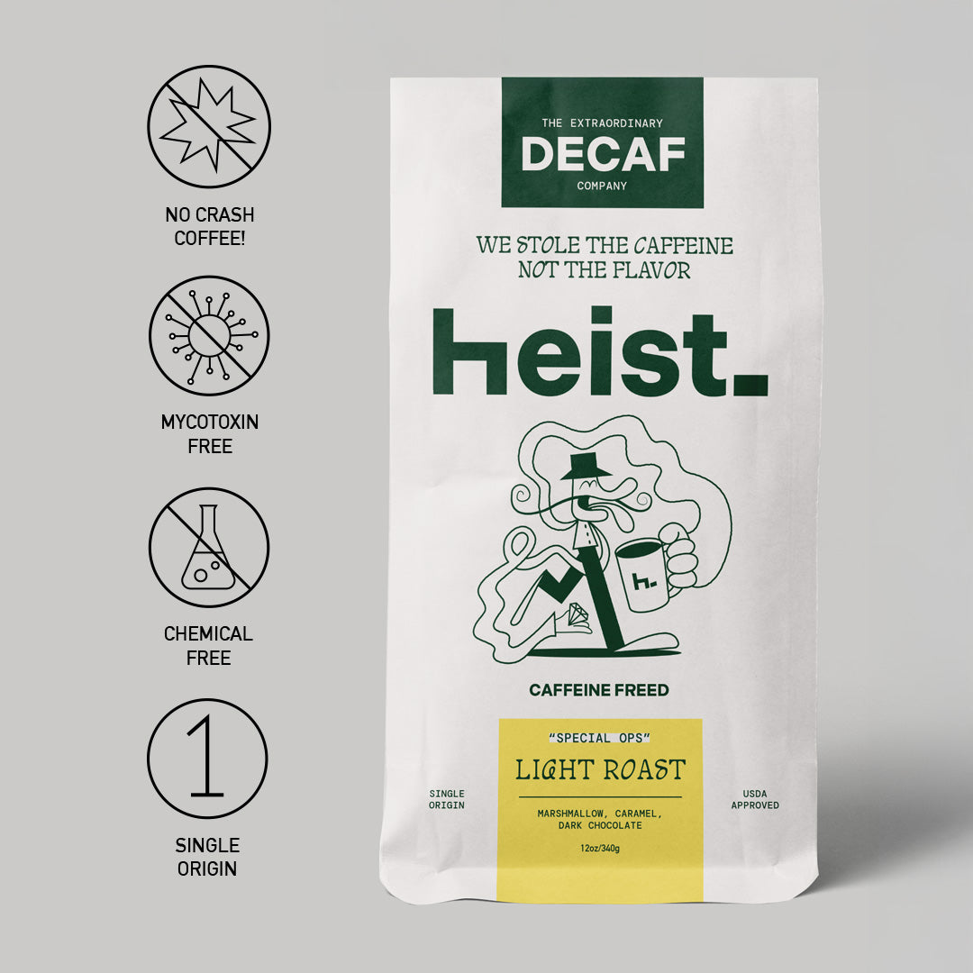 Heist. Decaf Coffee