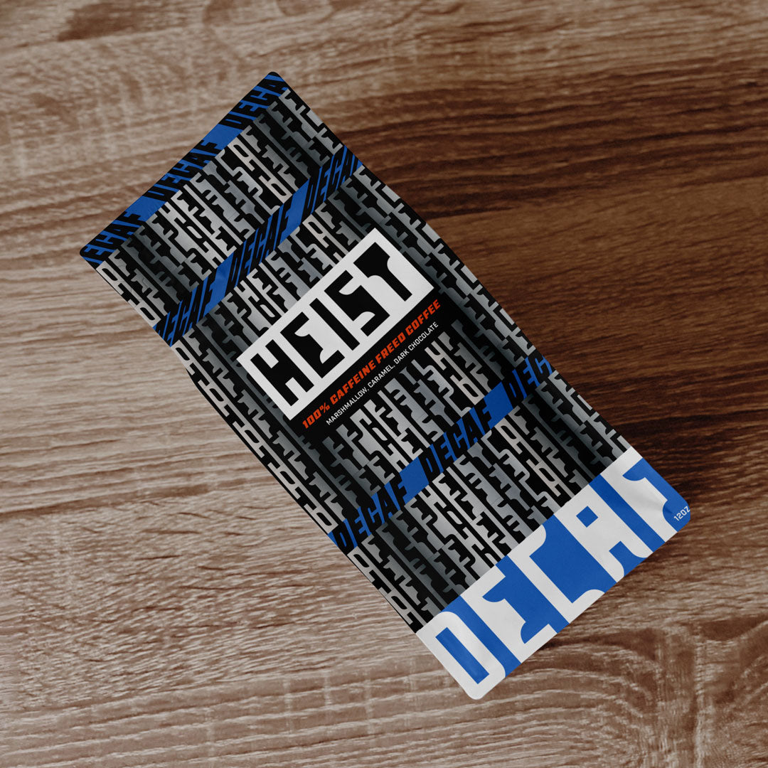 Heist Decaf Coffee Bag 12oz