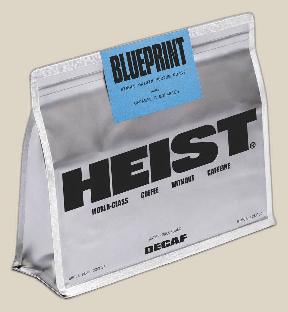 Heist Blueprint — Colombian Pink Bourbon, Swiss Water decaffeinated